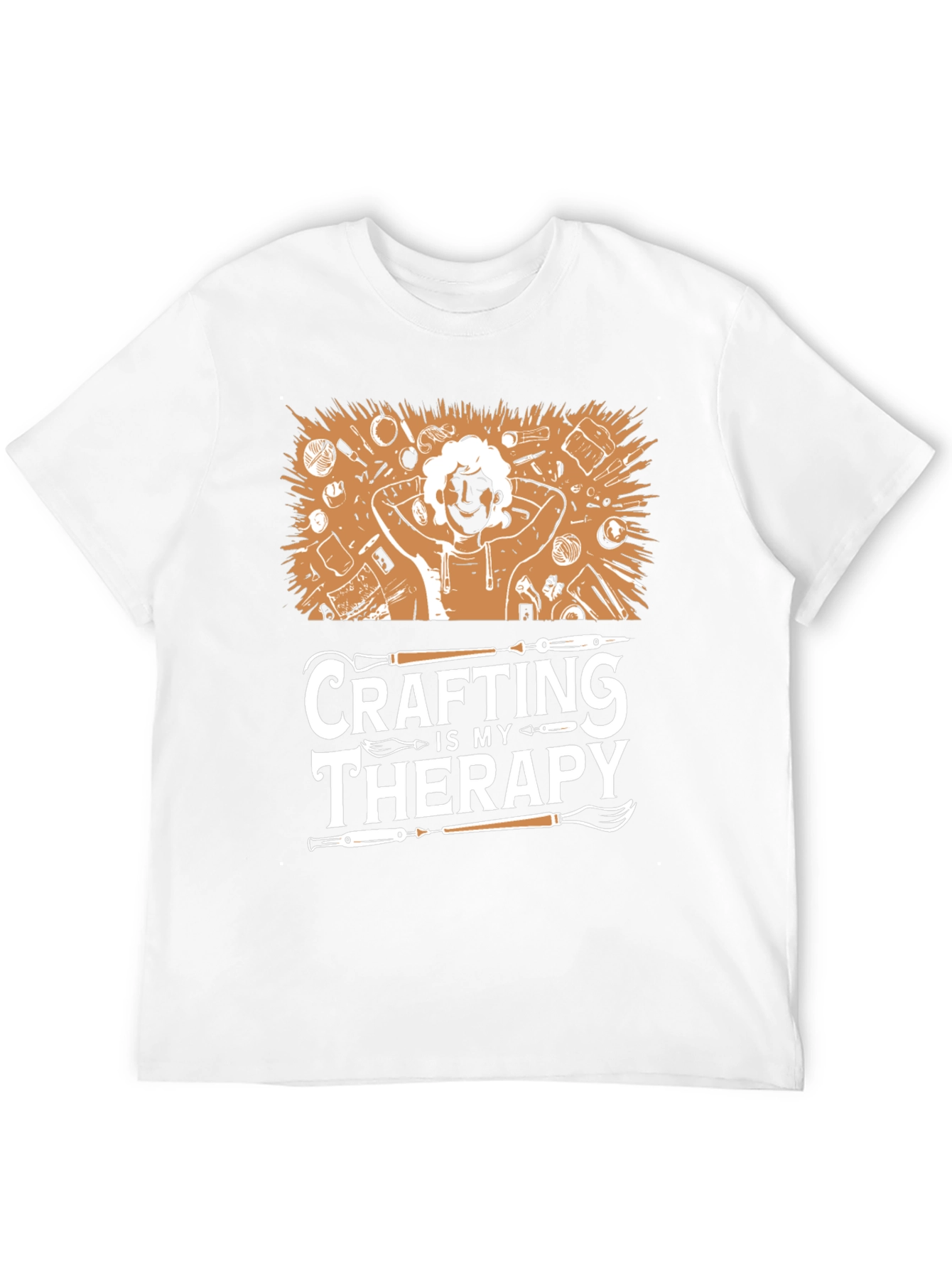 Crafting is My Therapy T-Shirt
