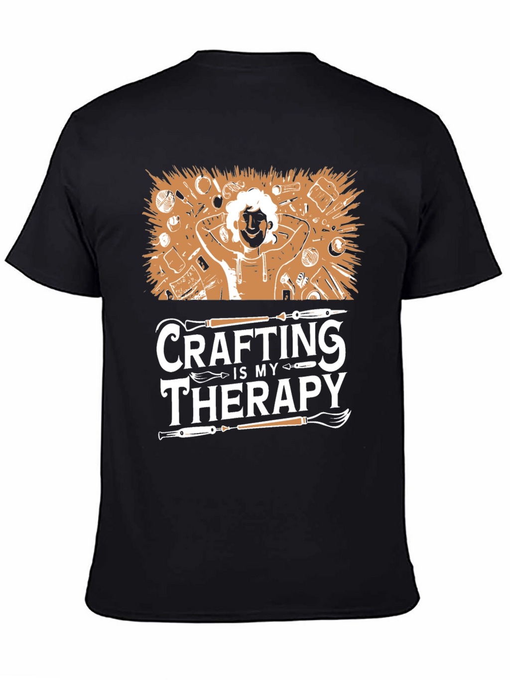 Crafting is My Therapy T-Shirt