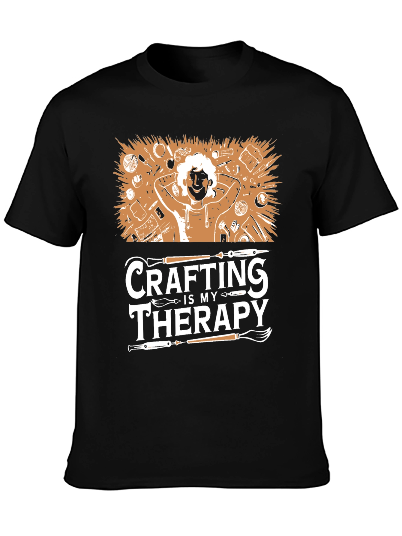 Crafting is My Therapy T-Shirt