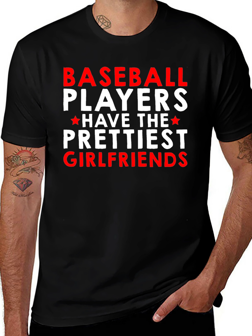 Baseball Players Prettiest Girlfriends T-Shirt