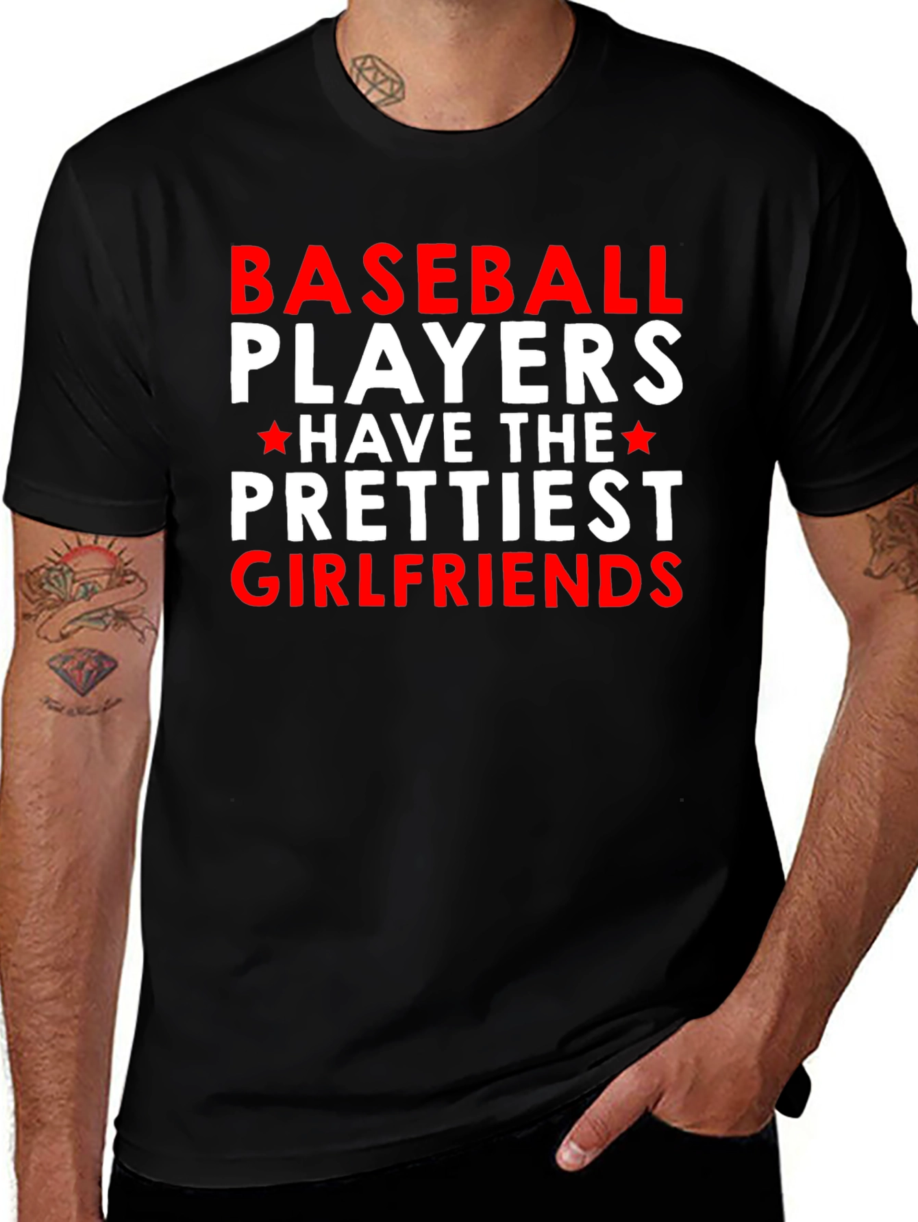 Baseball Players Prettiest Girlfriends T-Shirt