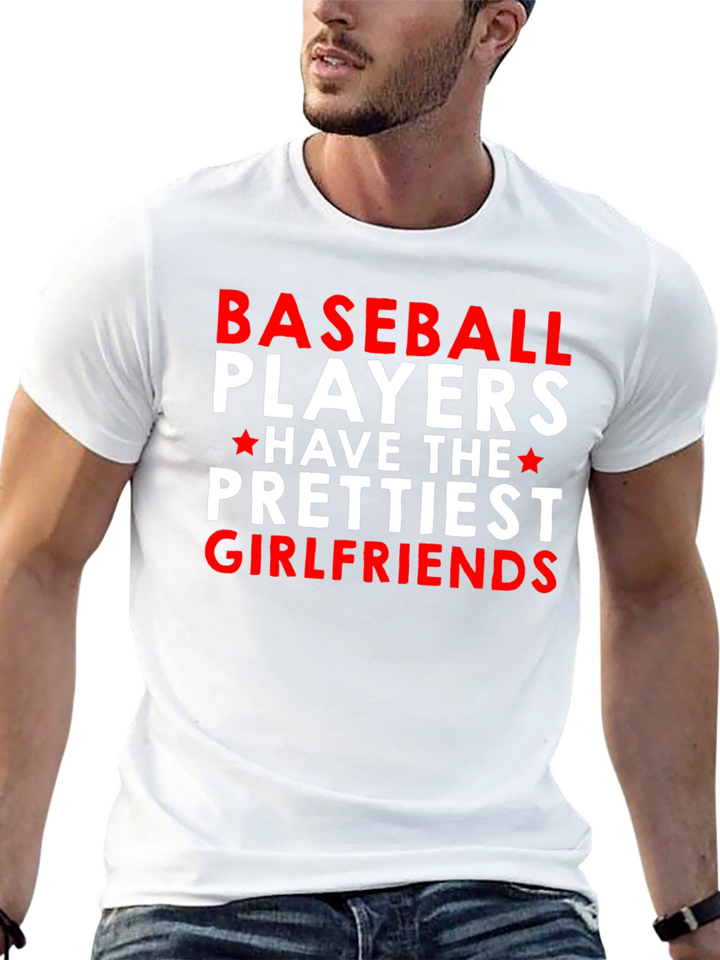 Baseball Players Prettiest Girlfriends T-Shirt