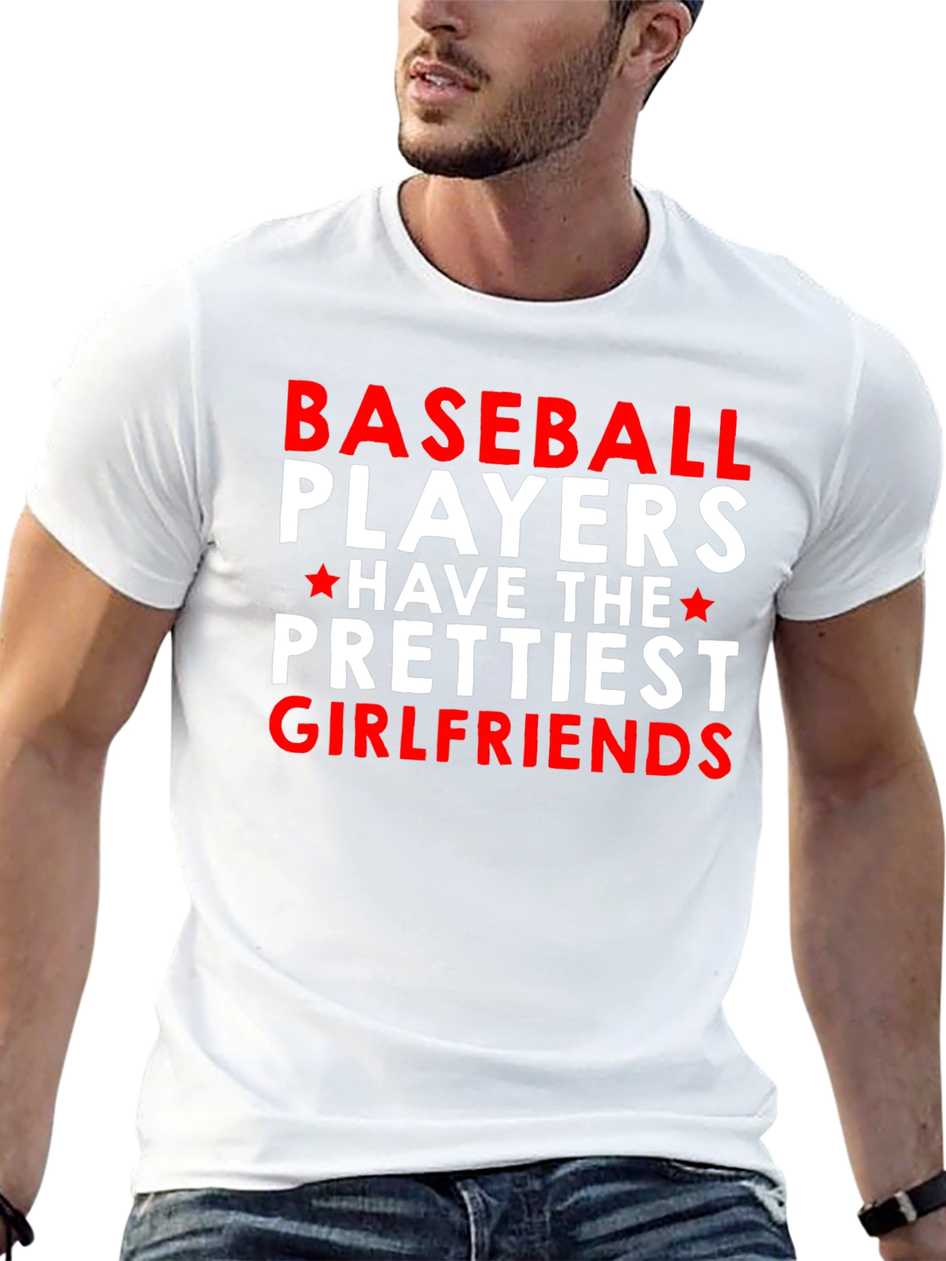 Baseball Players Prettiest Girlfriends T-Shirt