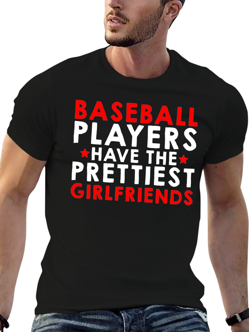Baseball Players Prettiest Girlfriends T-Shirt