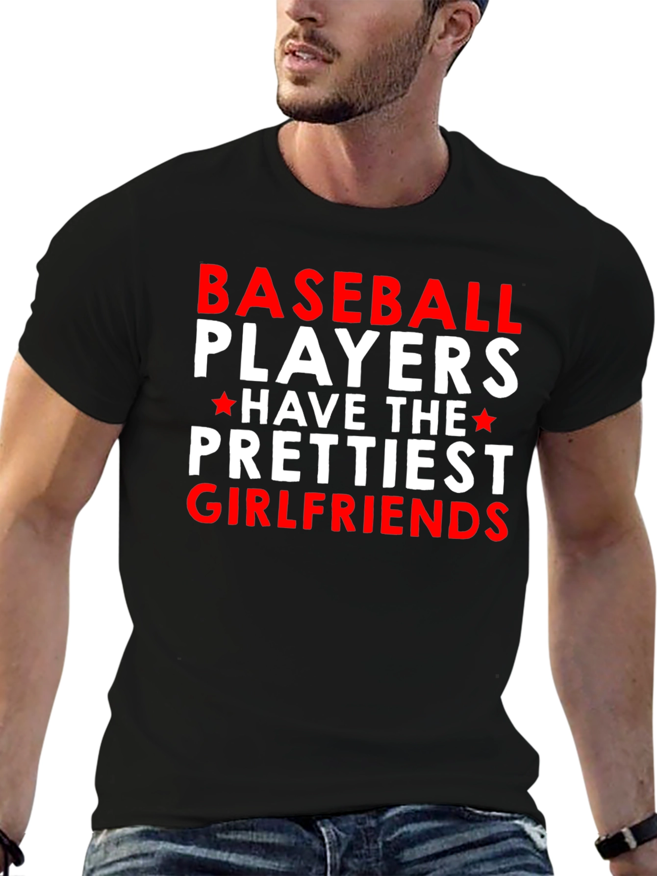 Baseball Players Prettiest Girlfriends T-Shirt