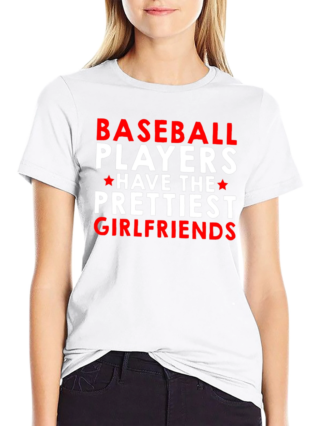 Baseball Players Prettiest Girlfriends T-Shirt