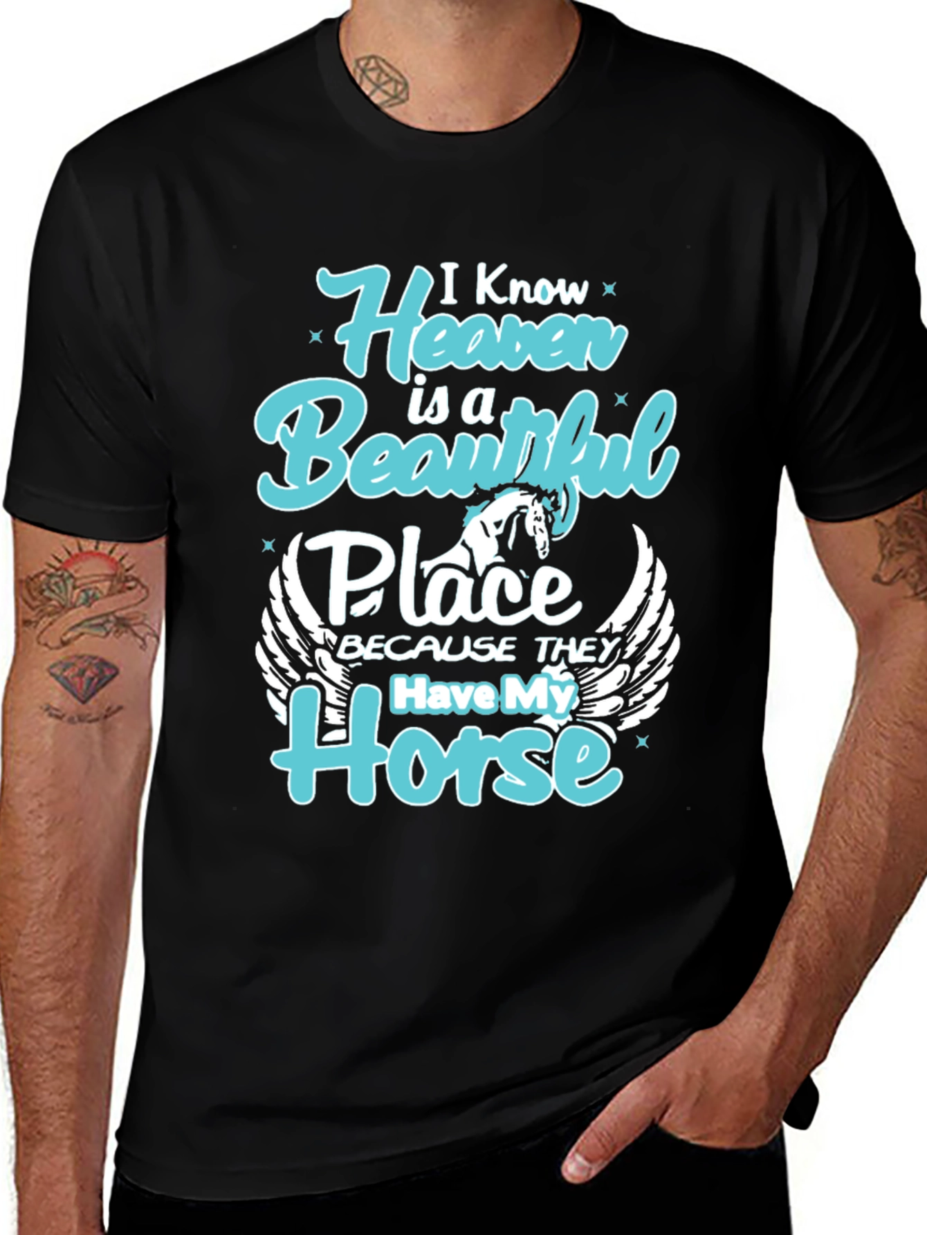 Horse Heaven T-Shirt - Beautiful Place Tee