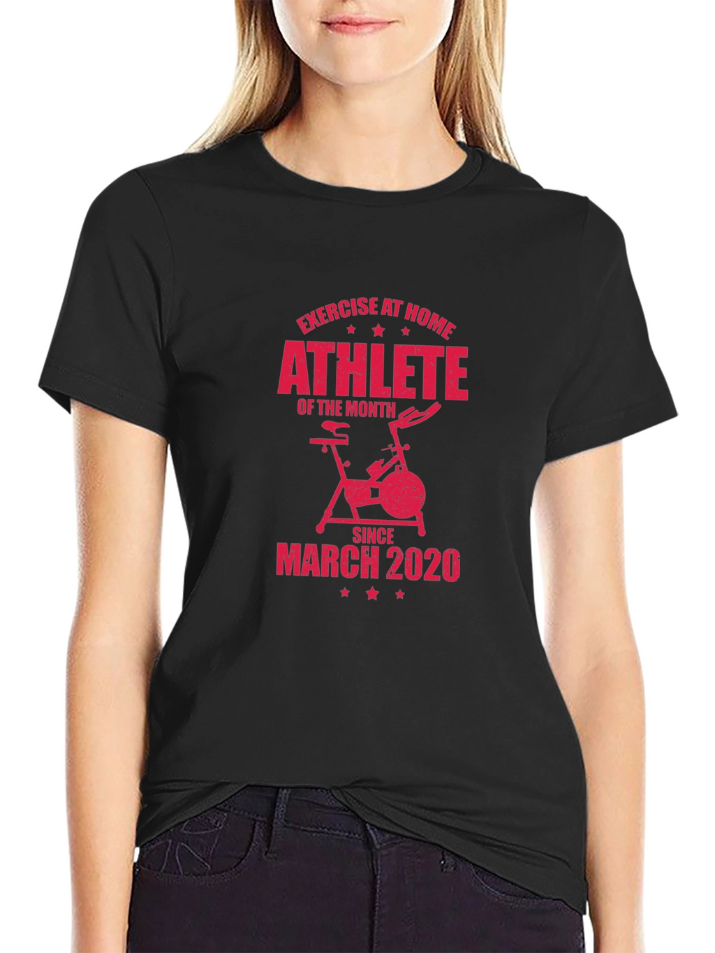 Exercise At Home Athlete T-Shirt