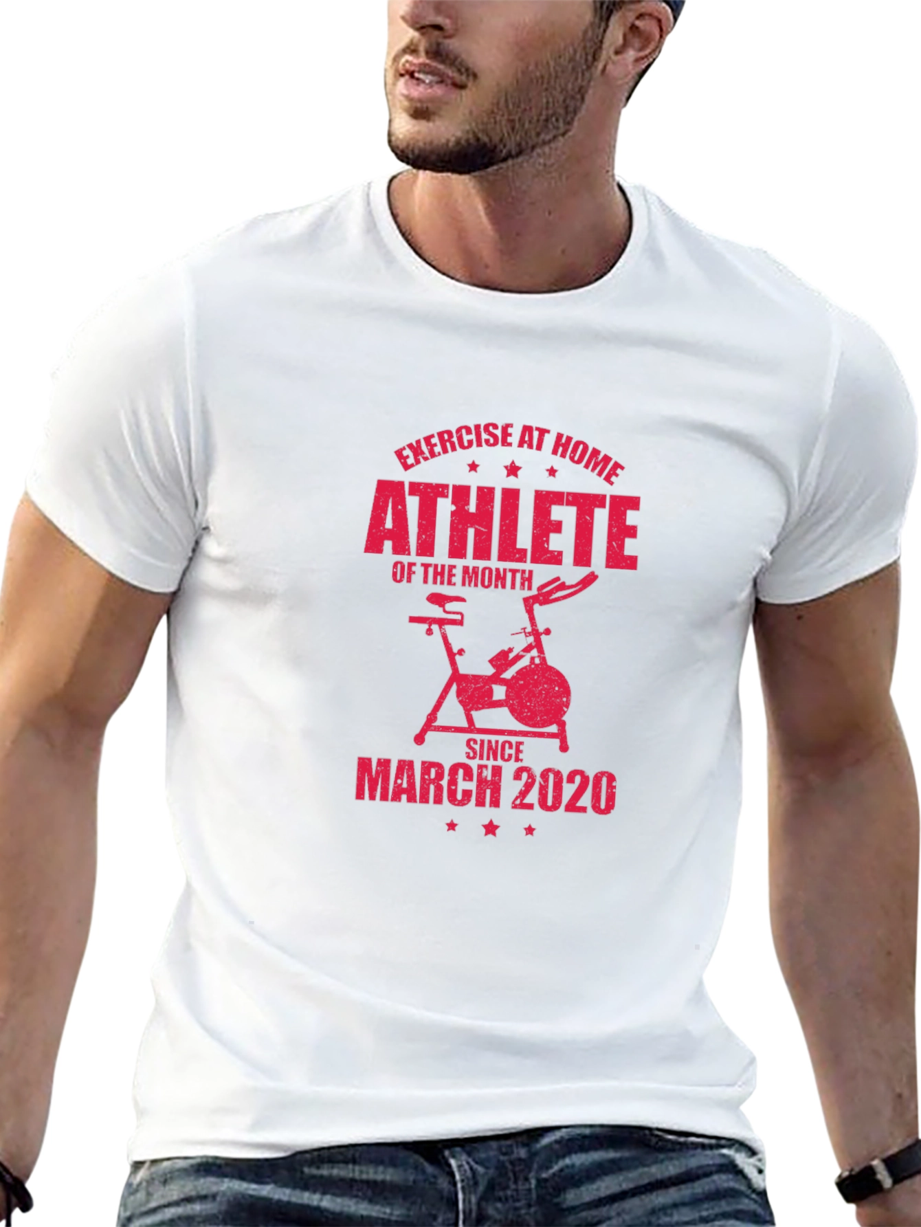 Exercise At Home Athlete T-Shirt