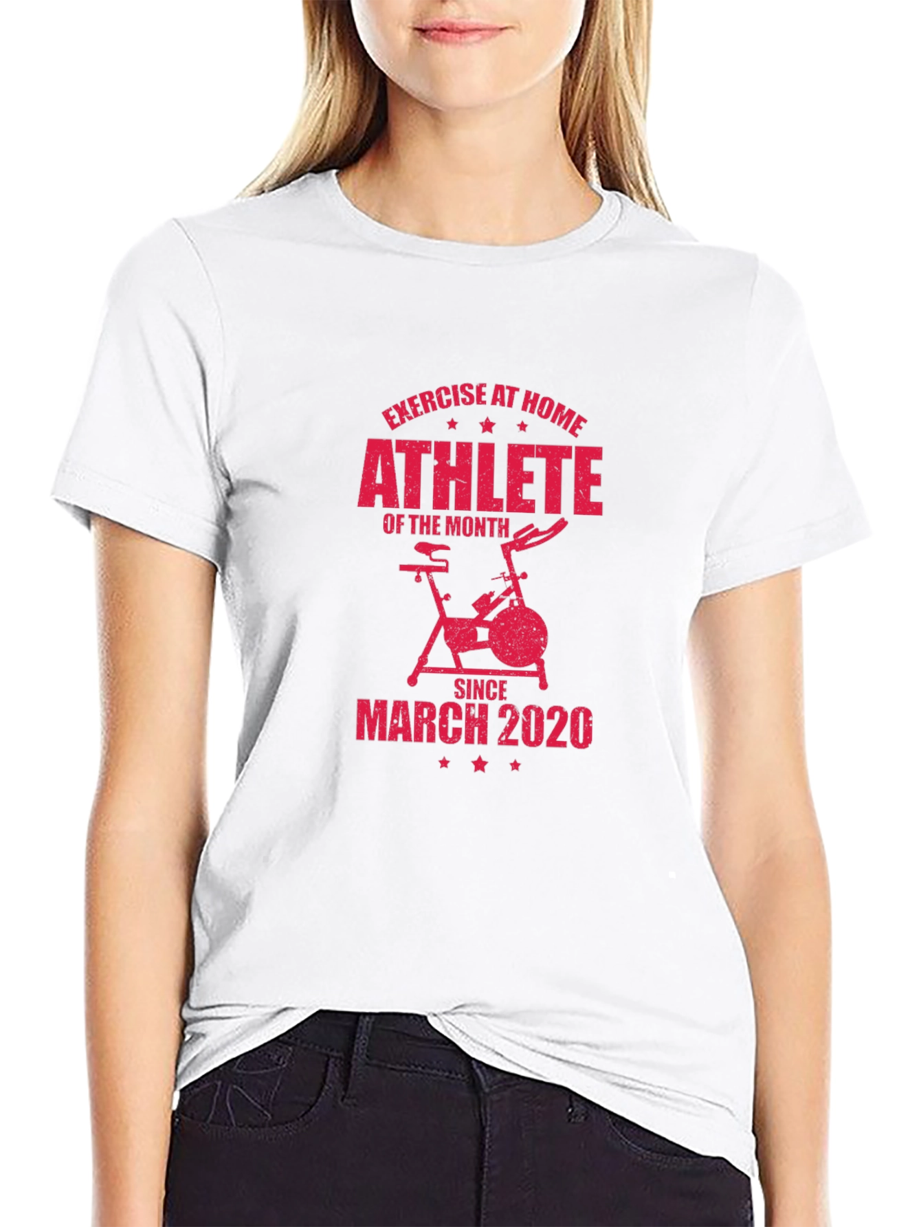Exercise At Home Athlete T-Shirt