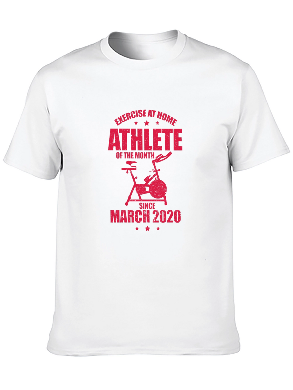 Exercise At Home Athlete T-Shirt