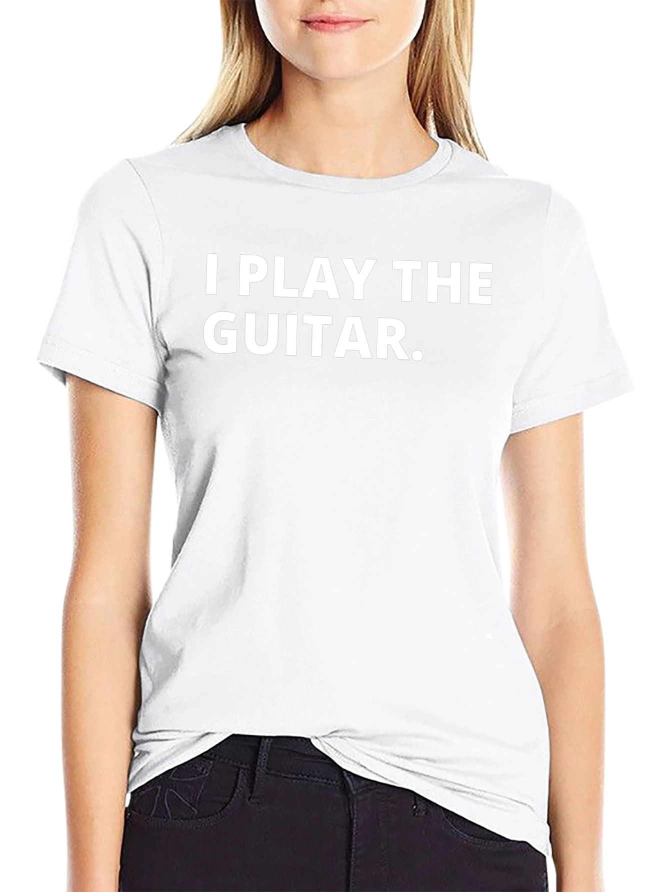 I Play The Guitar Graphic T-Shirt