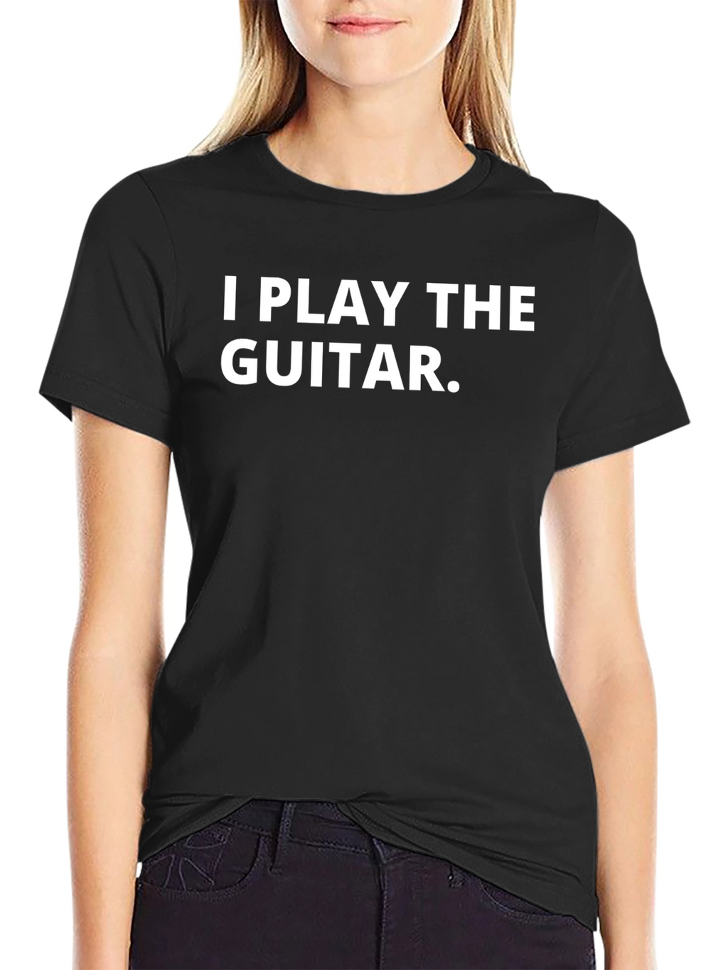 I Play The Guitar Graphic T-Shirt