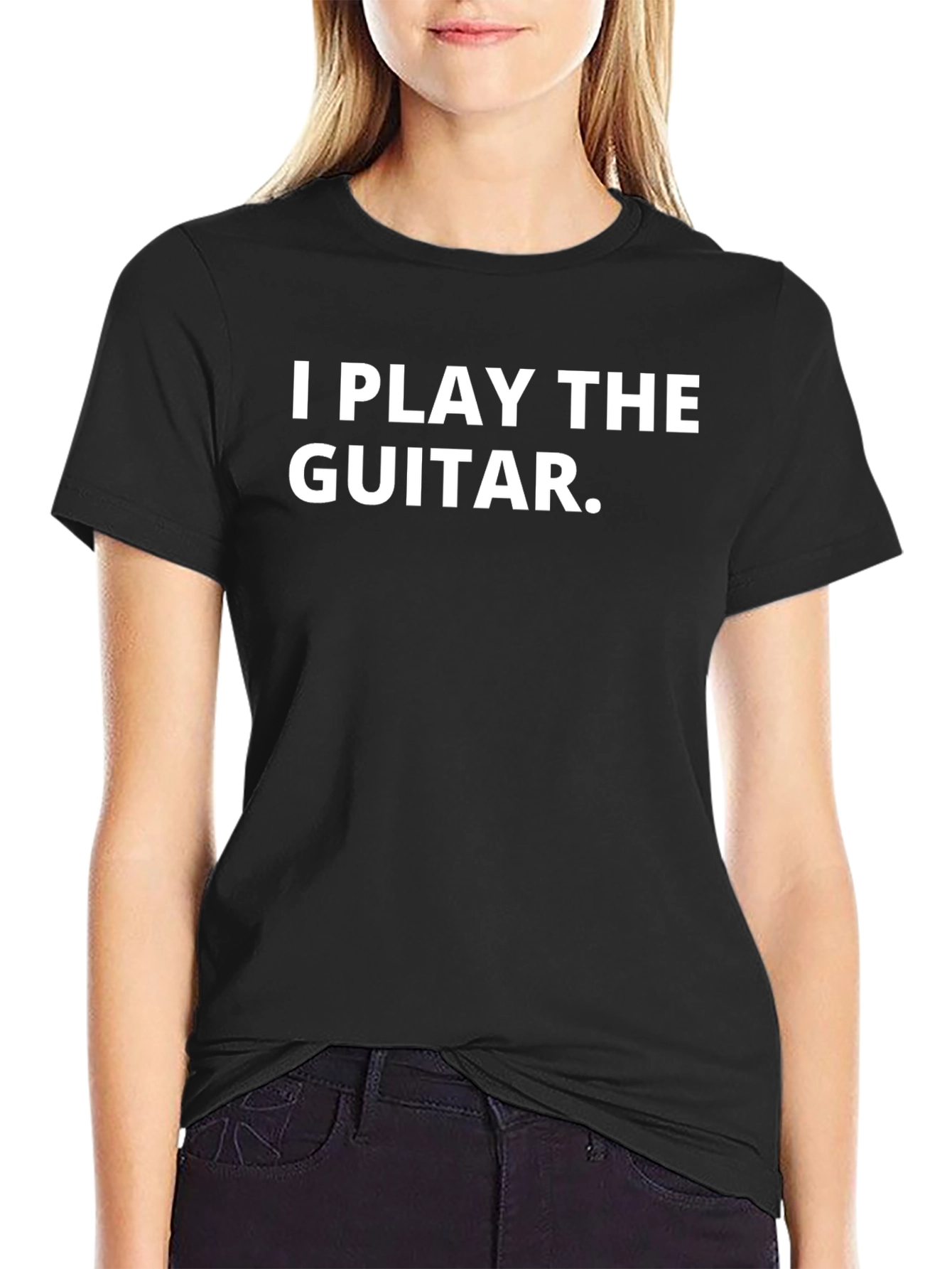 I Play The Guitar Graphic T-Shirt