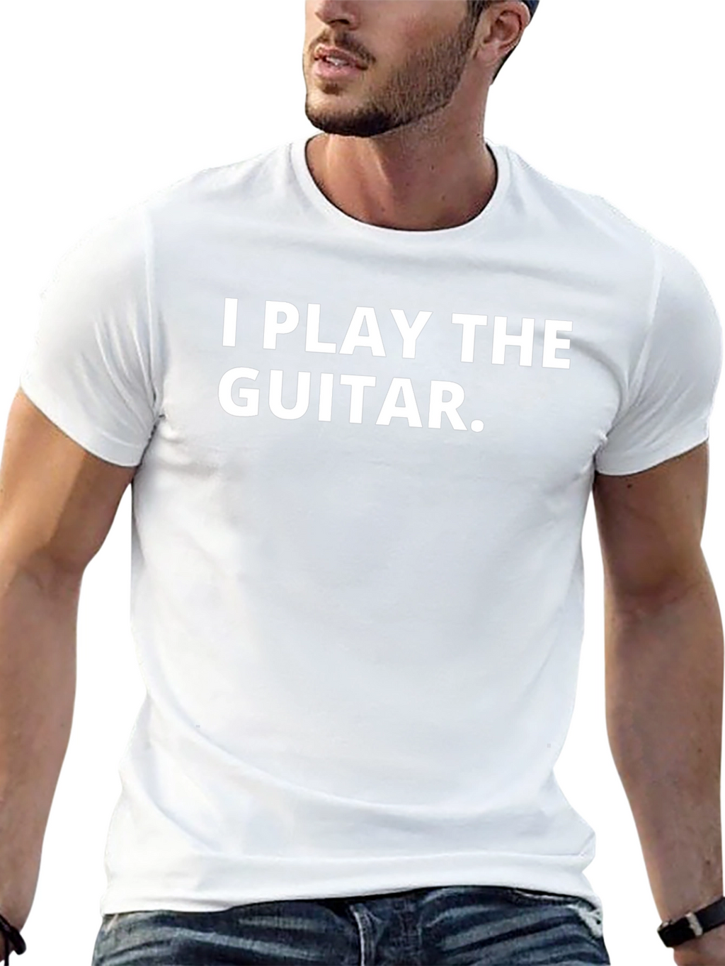 I Play The Guitar Graphic T-Shirt