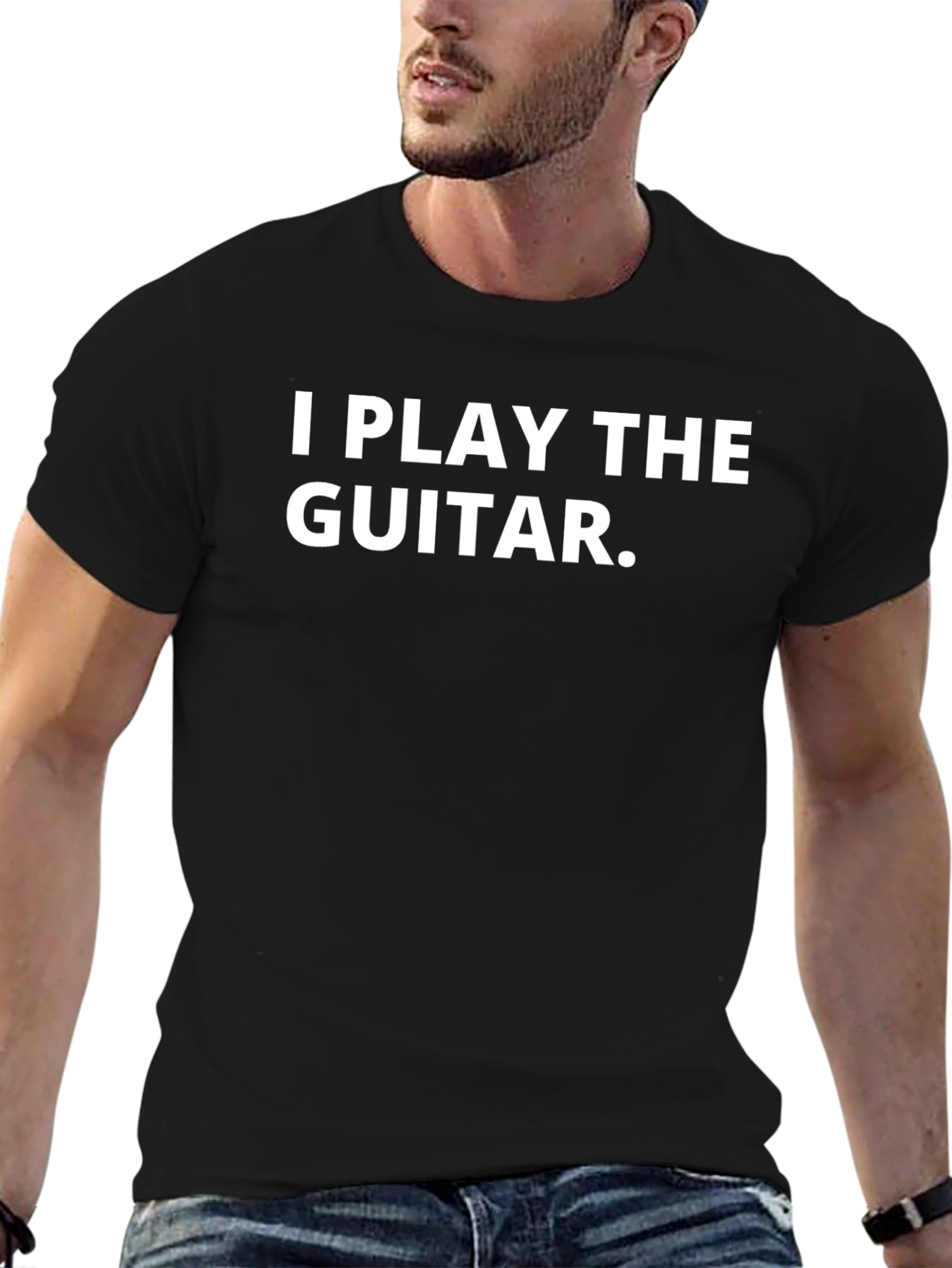 I Play The Guitar Graphic T-Shirt