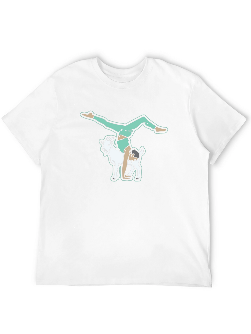 Goat Yoga T-Shirt - Quirky Graphic Tee