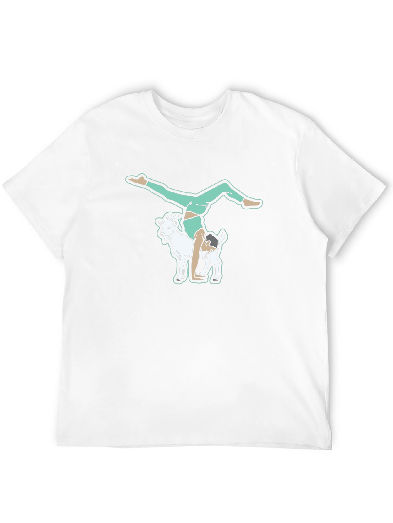 Goat Yoga T-Shirt - Quirky Graphic Tee