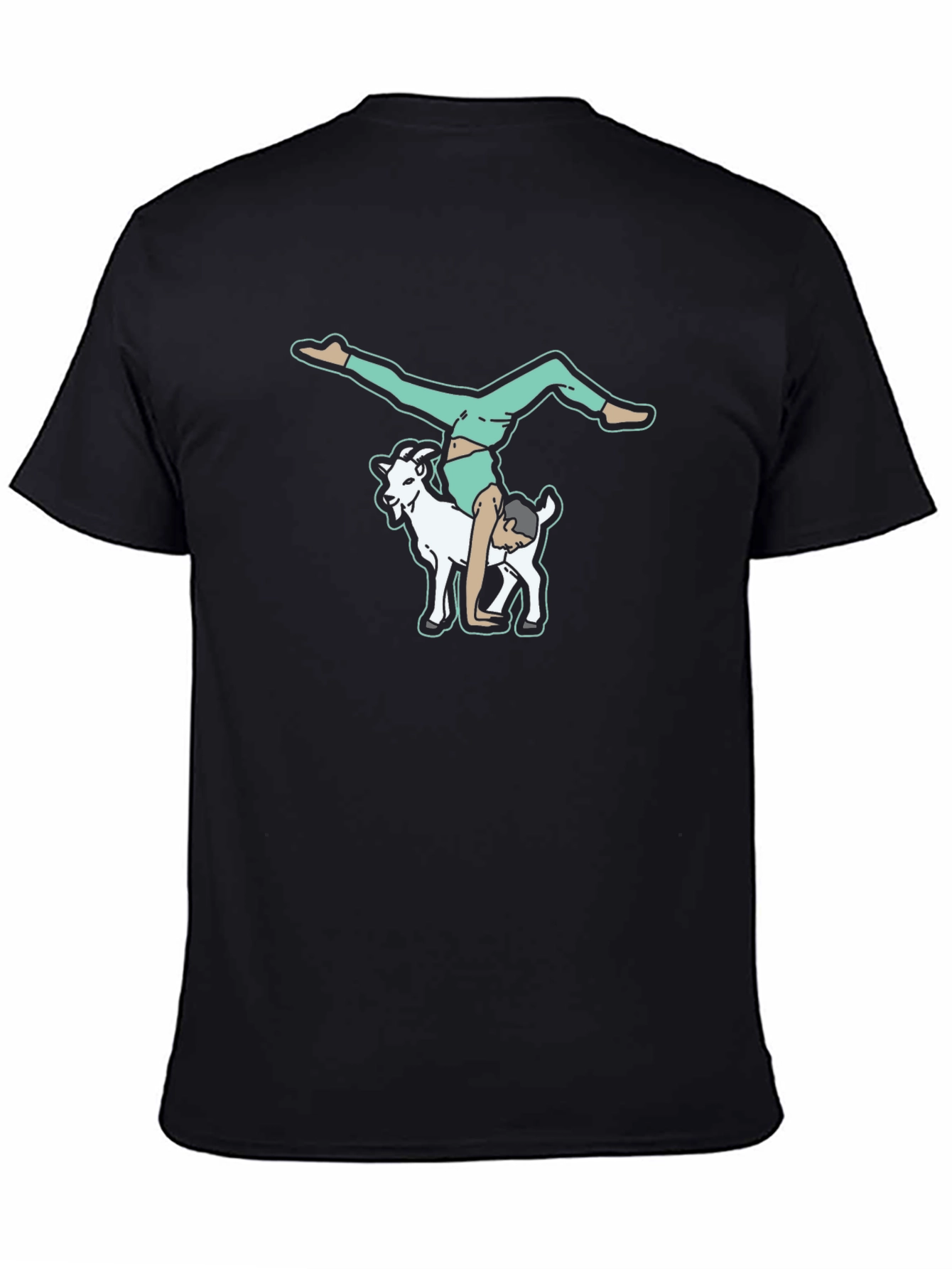 Goat Yoga T-Shirt - Quirky Graphic Tee
