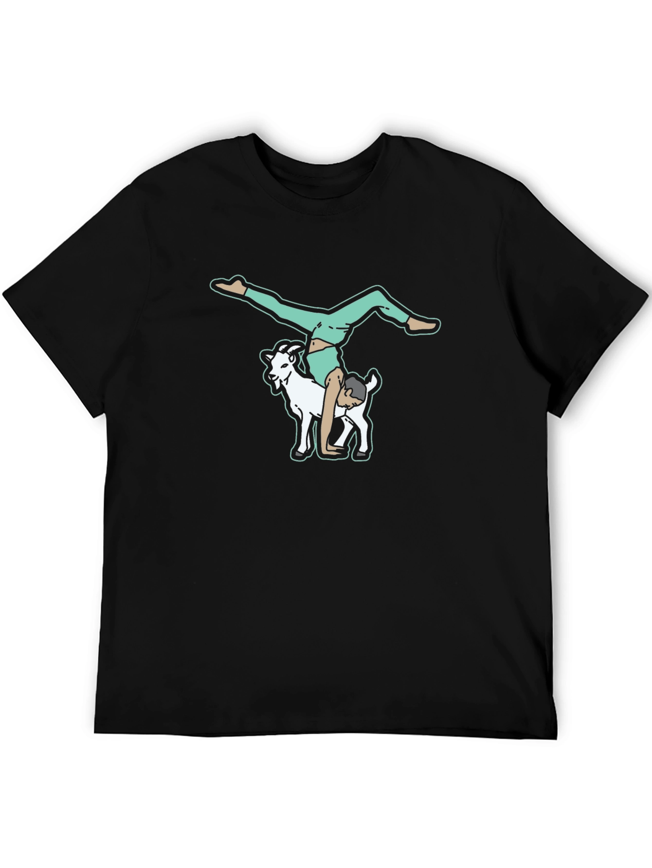 Goat Yoga T-Shirt - Quirky Graphic Tee