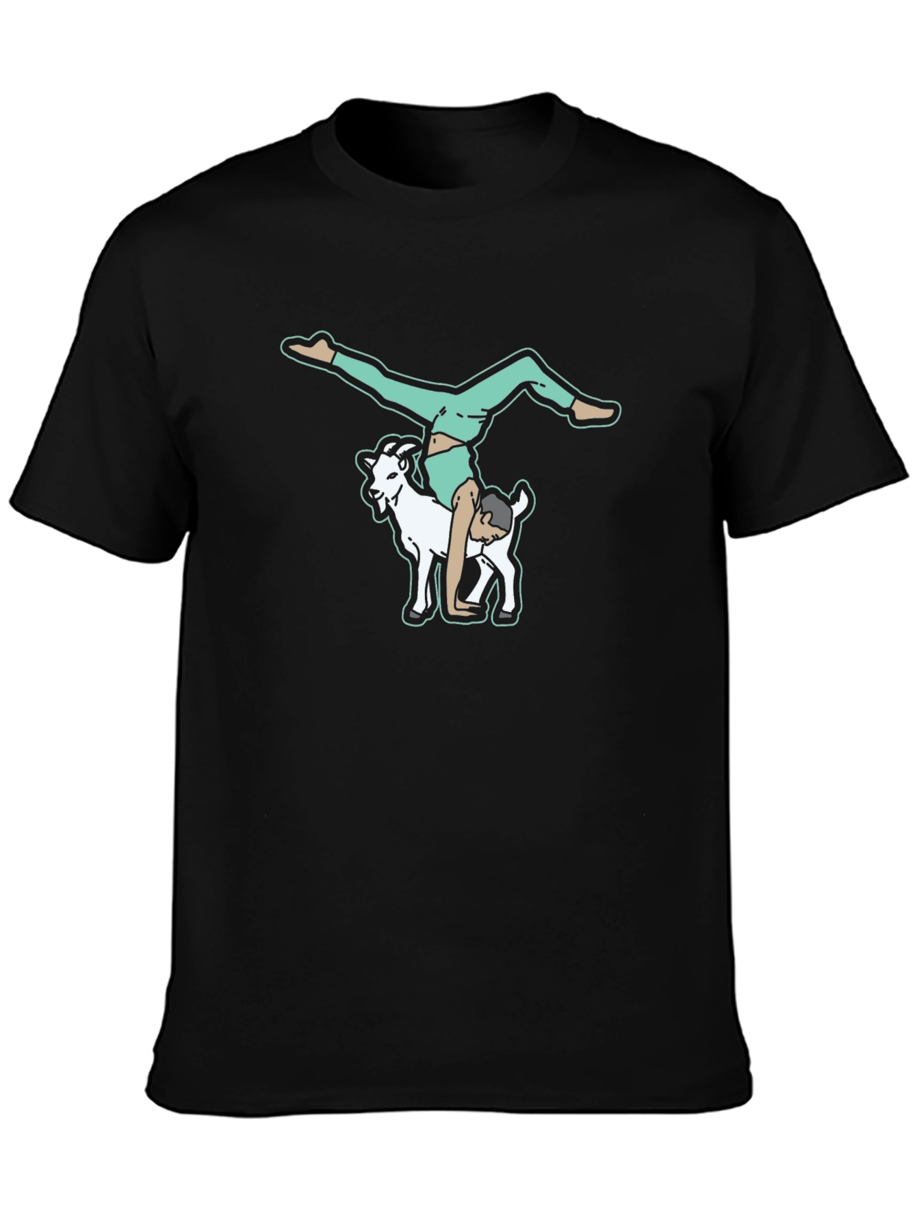 Goat Yoga T-Shirt - Quirky Graphic Tee