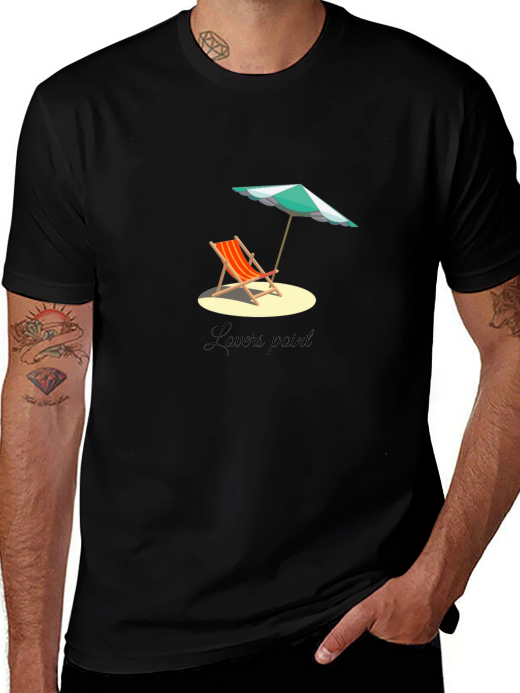 Lovers Point Beach T-Shirt