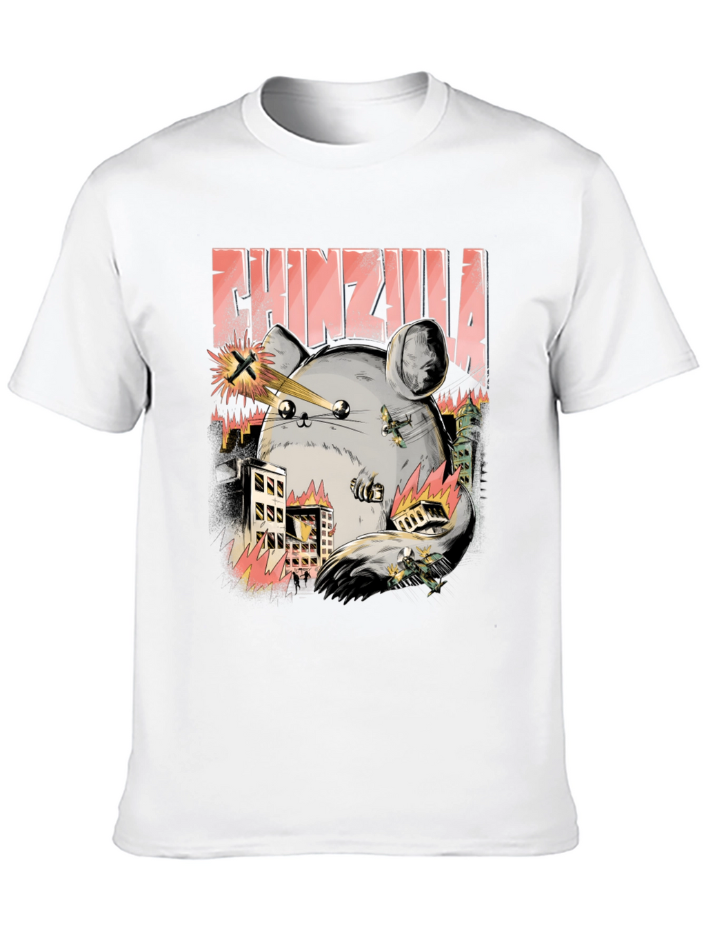 Chinzilla T-Shirt - Monster Chinchilla Design