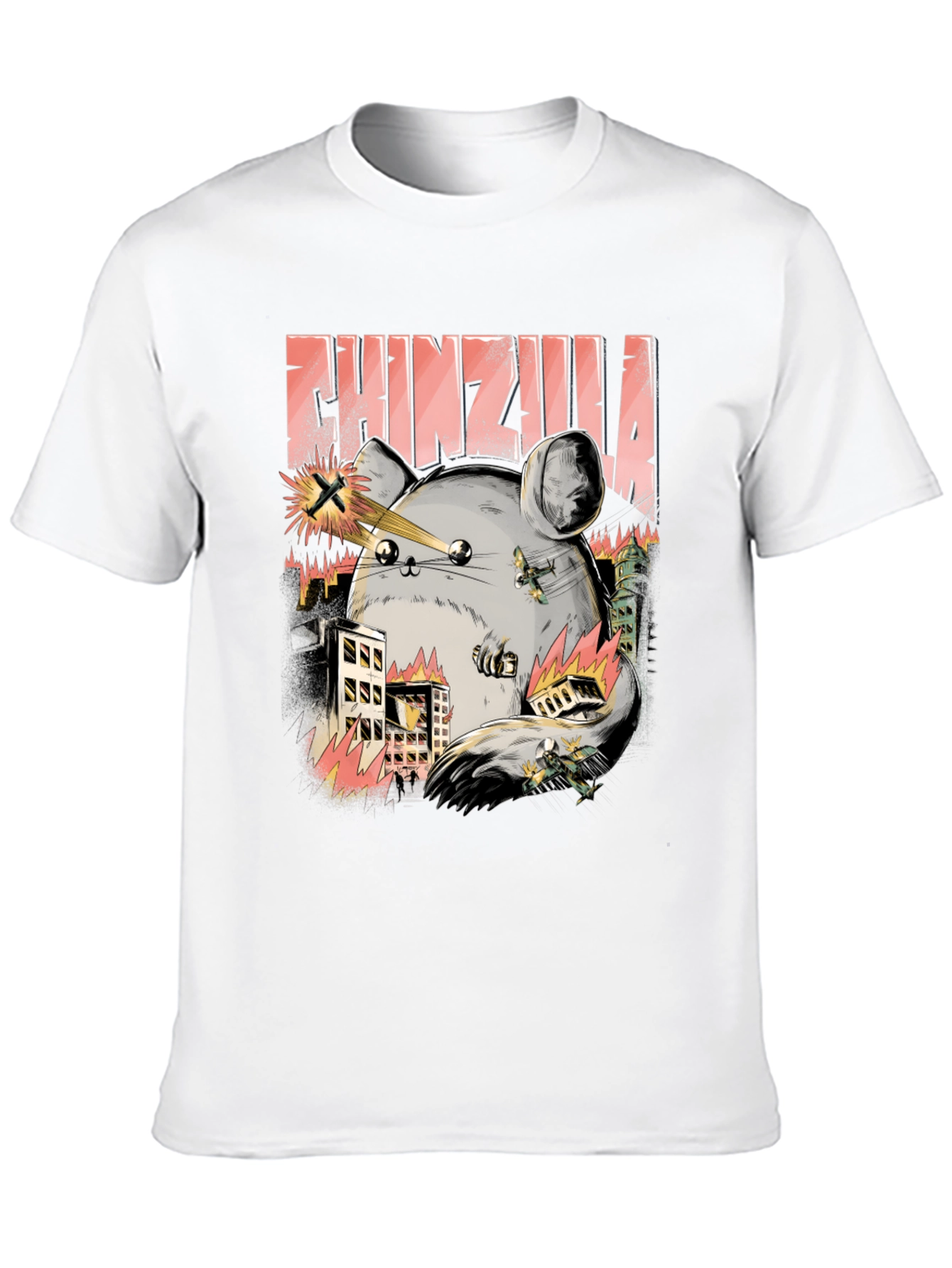 Chinzilla T-Shirt - Monster Chinchilla Design