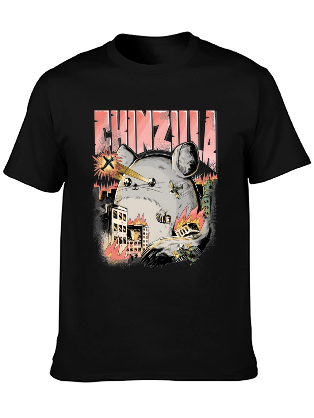 Chinzilla T-Shirt - Monster Chinchilla Design