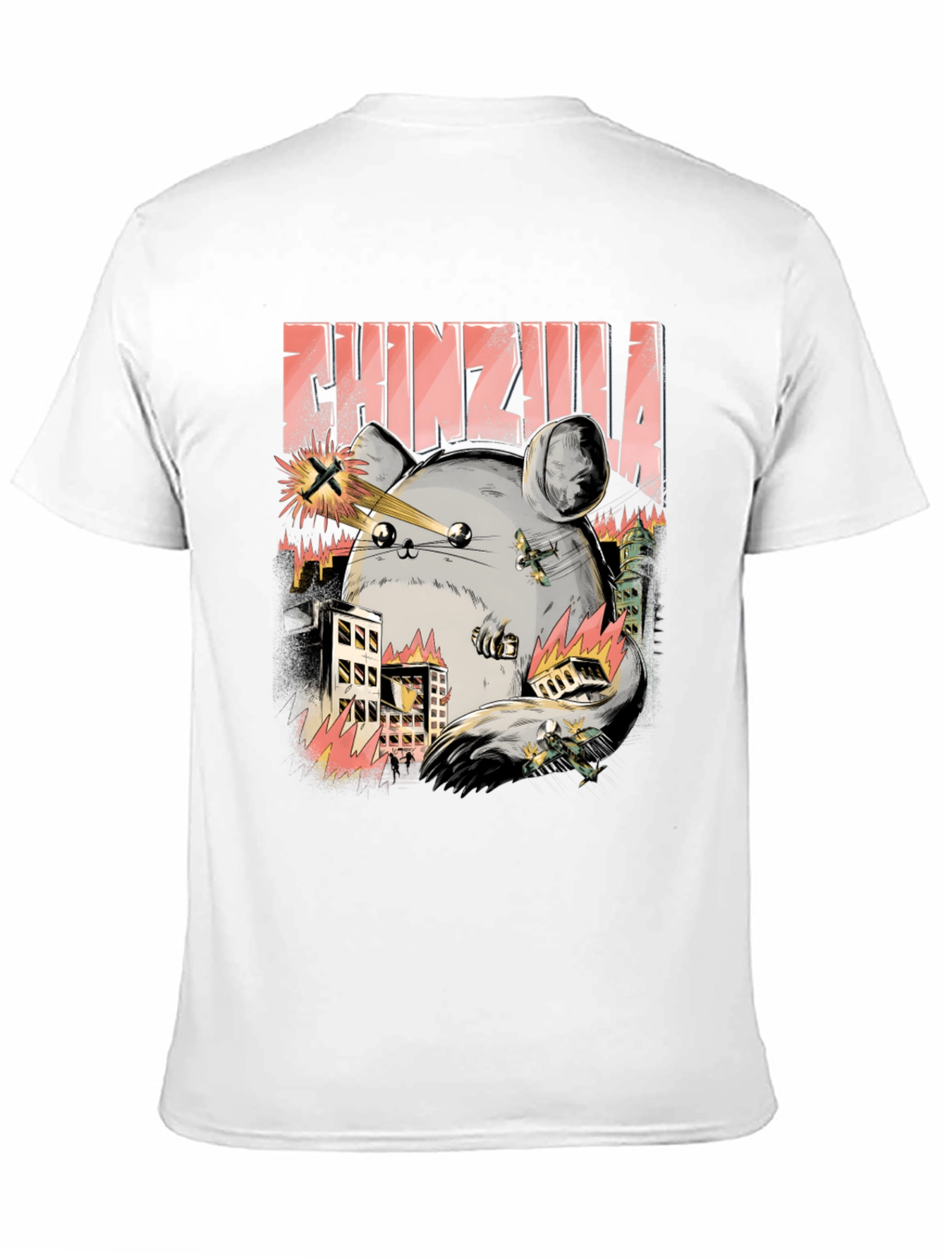 Chinzilla T-Shirt - Monster Chinchilla Design