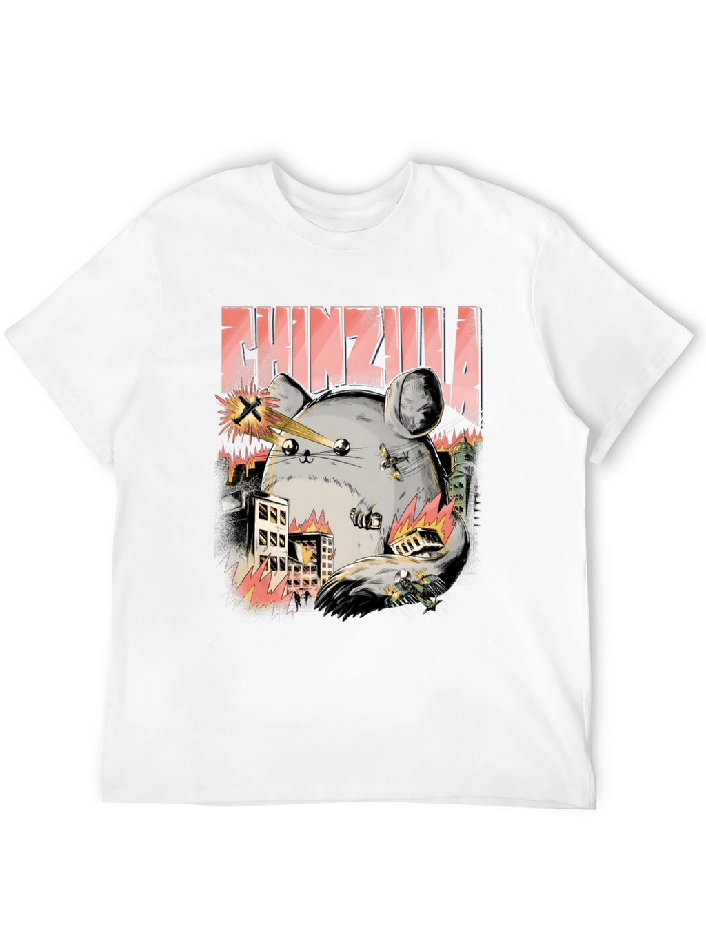 Chinzilla T-Shirt - Monster Chinchilla Design