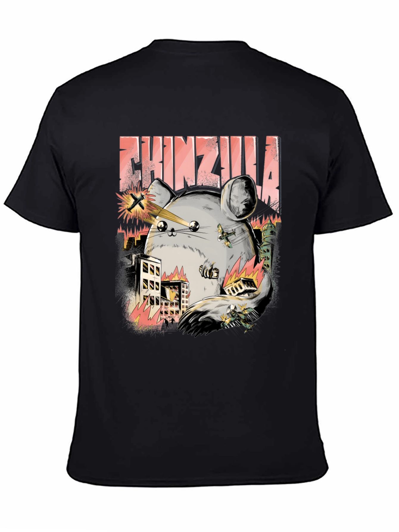 Chinzilla T-Shirt - Monster Chinchilla Design