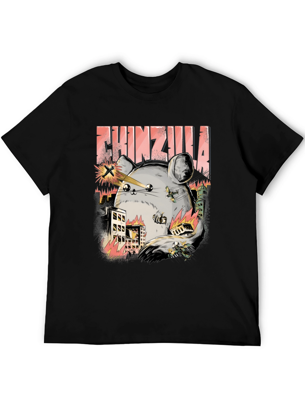 Chinzilla T-Shirt - Monster Chinchilla Design