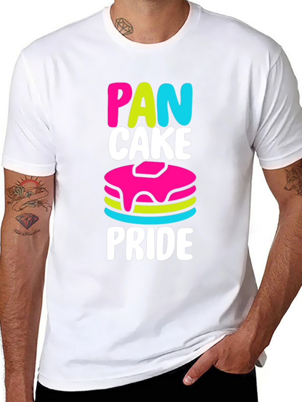 Pan-Cake Pride T-Shirt: Fun LGBT Apparel