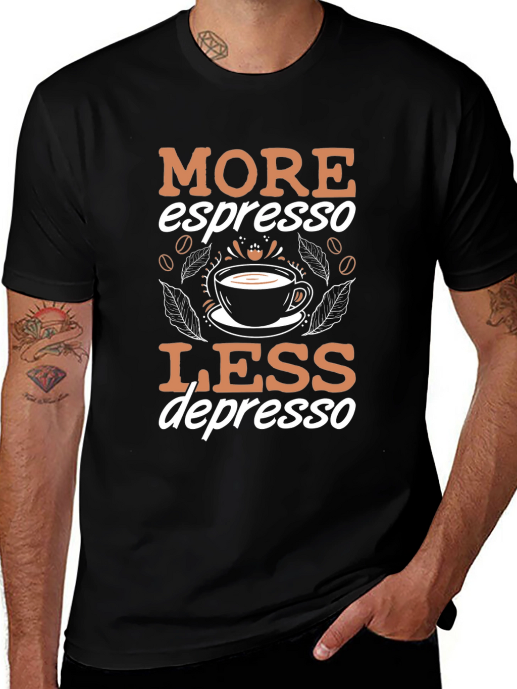 More Espresso Less Depresso T-Shirt