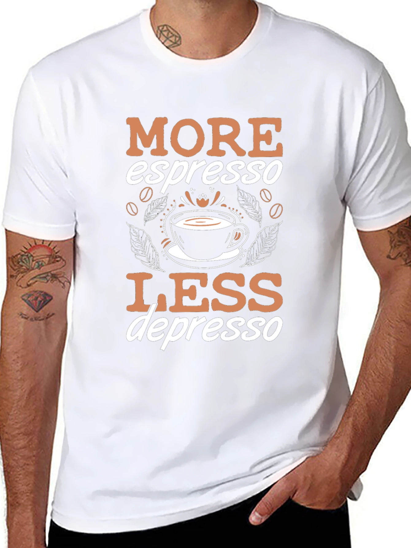 More Espresso Less Depresso T-Shirt