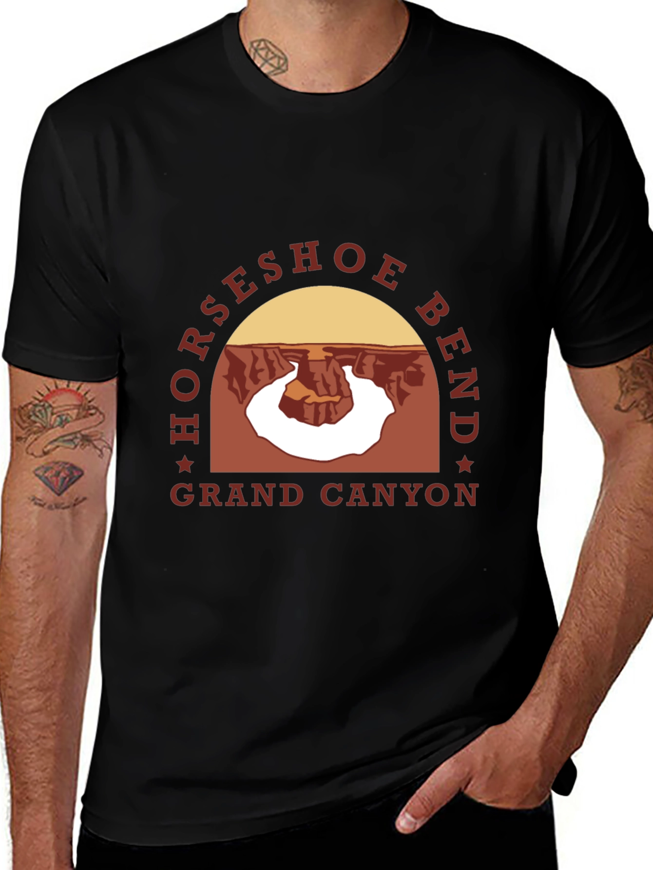 Horseshoe Bend Grand Canyon Graphic Tee