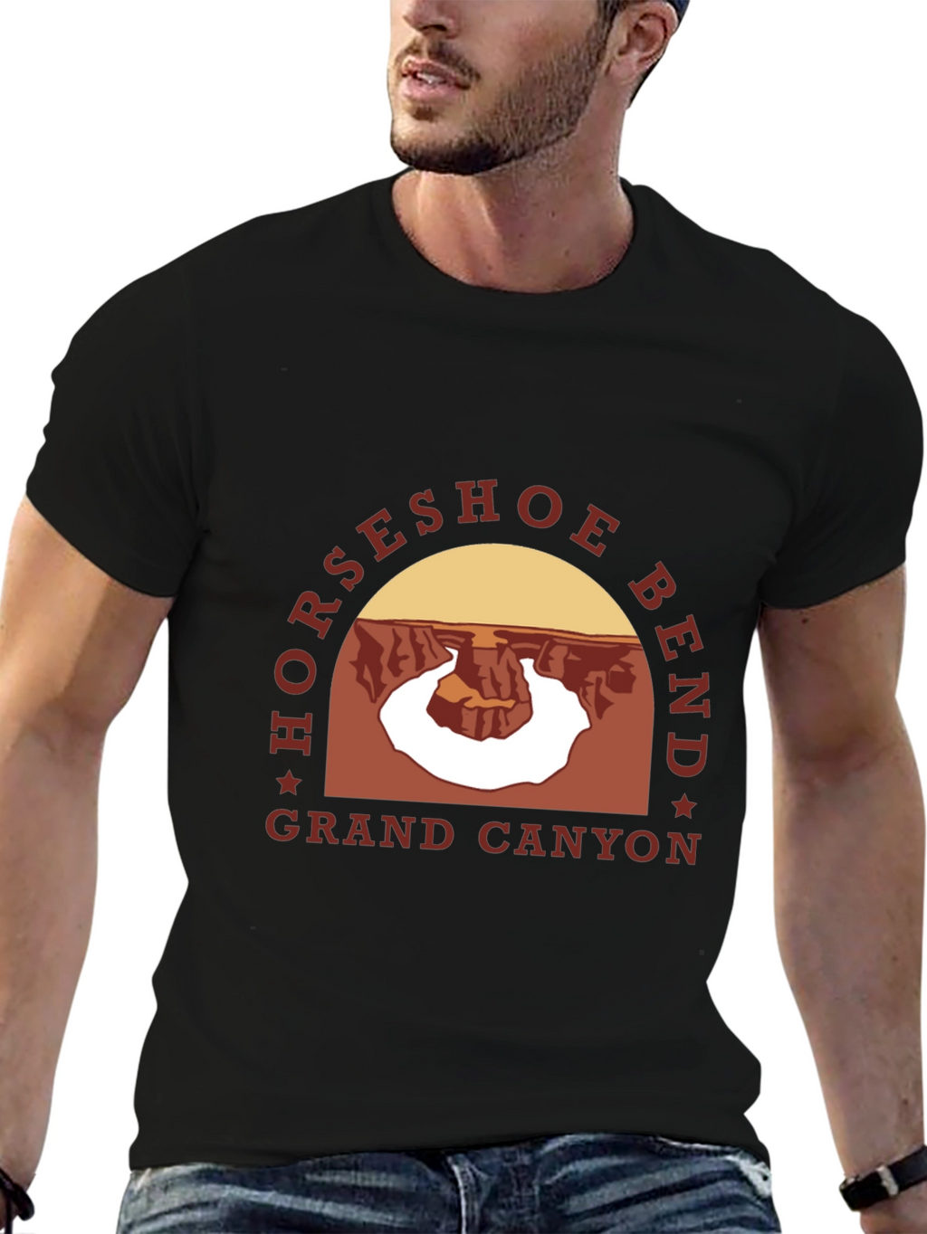 Horseshoe Bend Grand Canyon Graphic Tee