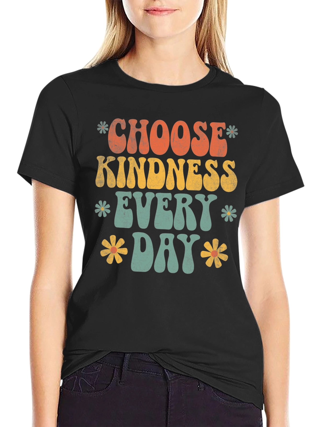 Choose Kindness T-Shirt - Retro Style