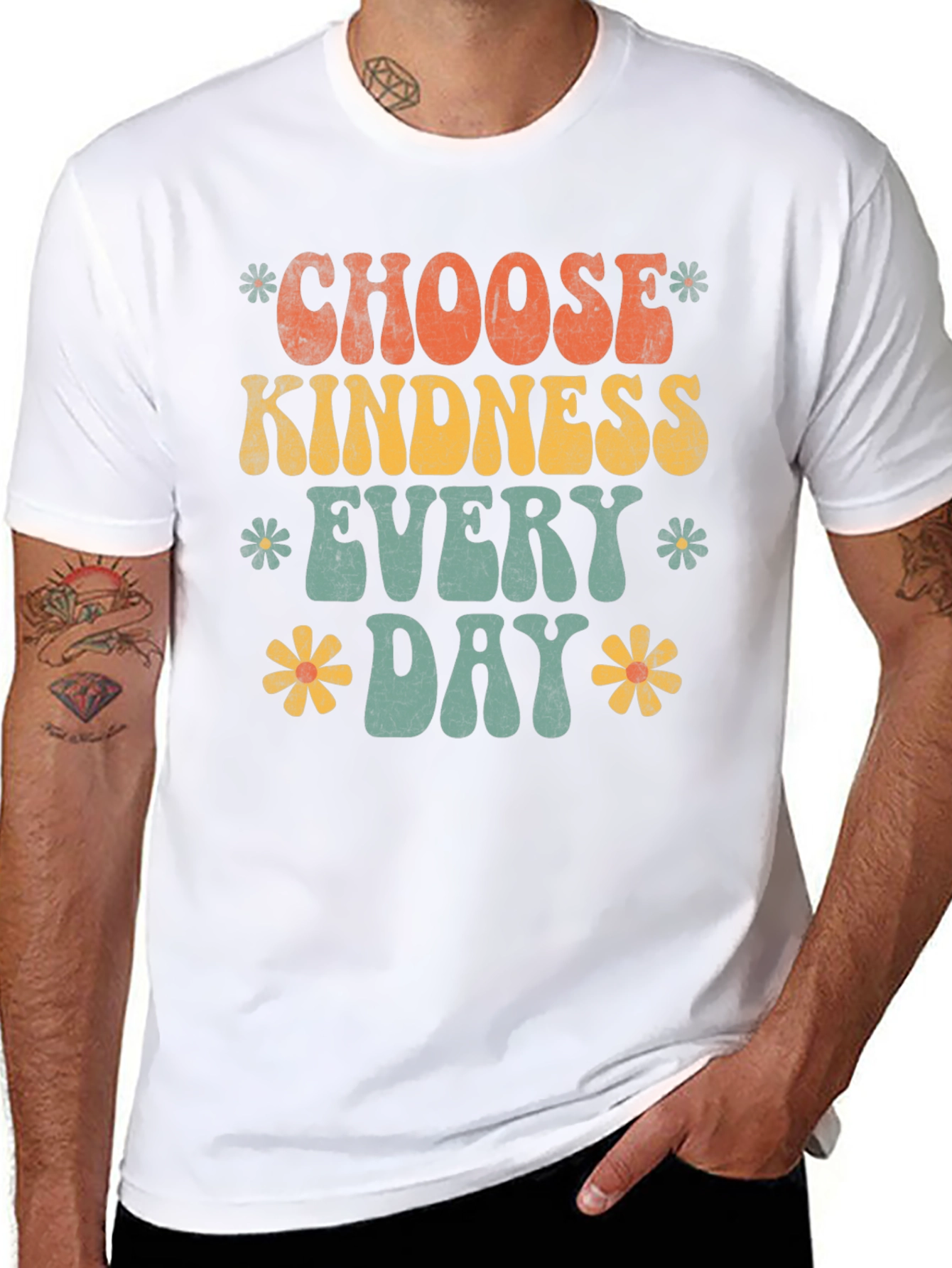 Choose Kindness T-Shirt - Retro Style