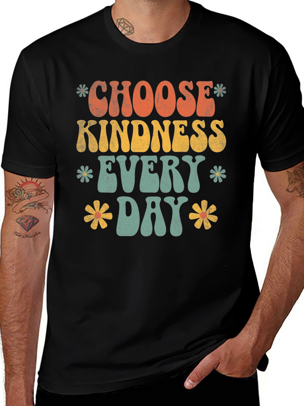 Choose Kindness T-Shirt - Retro Style