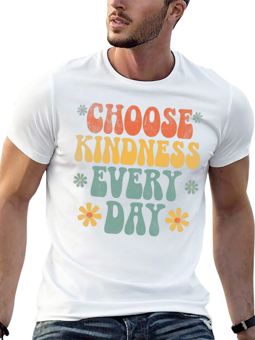 Choose Kindness T-Shirt - Retro Style