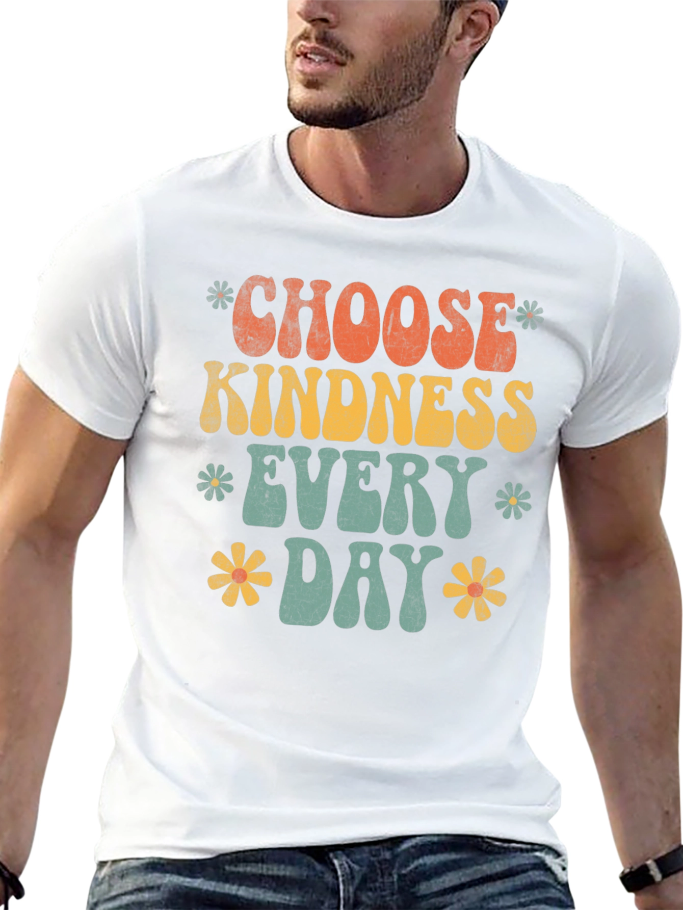 Choose Kindness T-Shirt - Retro Style
