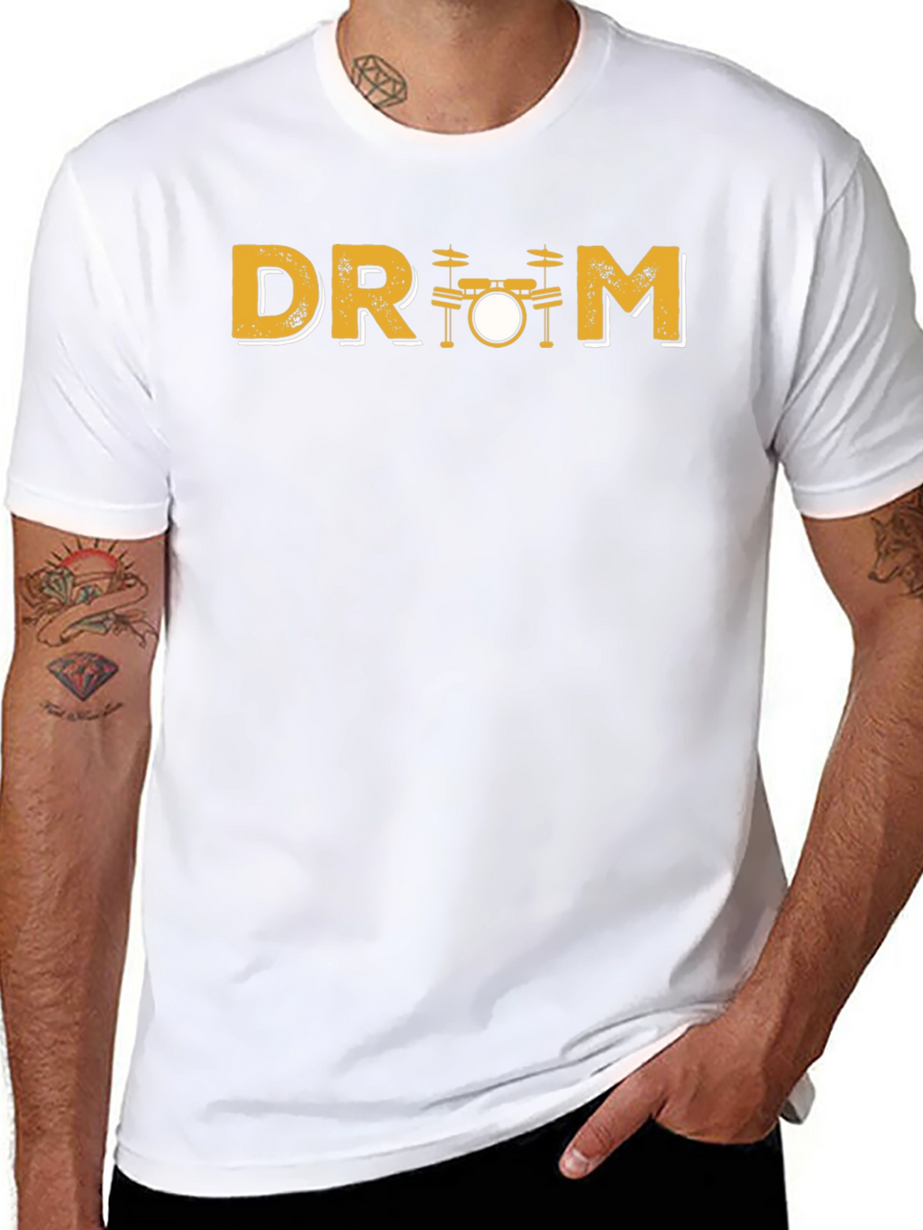 Drum T-Shirt: Musical Instrument Graphic Tee