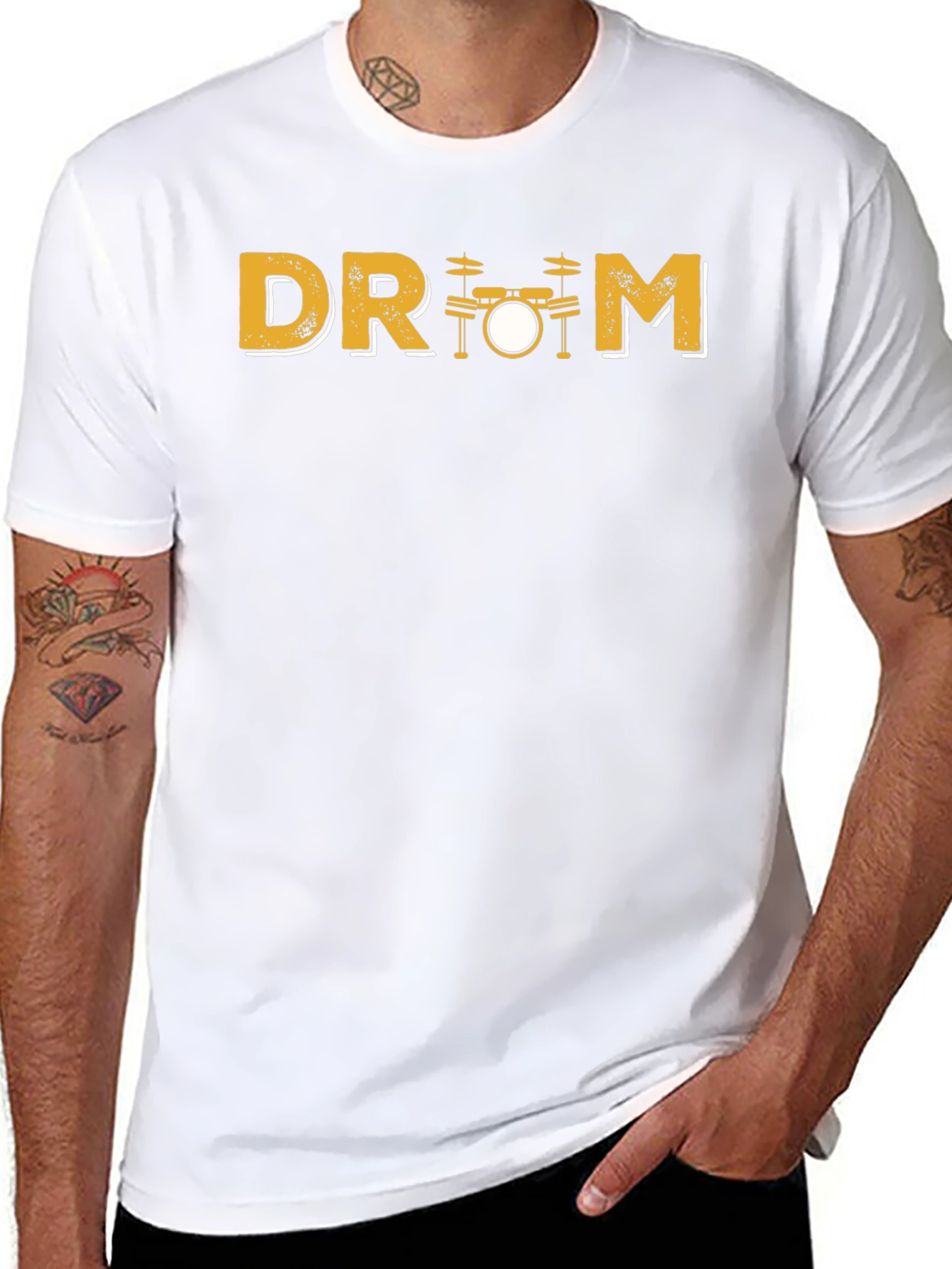 Drum T-Shirt: Musical Instrument Graphic Tee