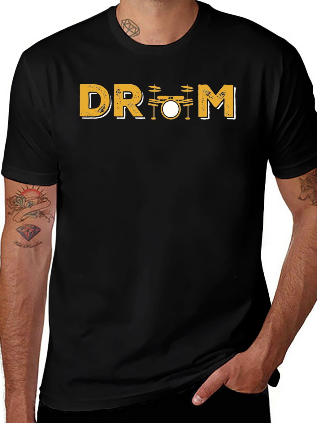 Drum T-Shirt: Musical Instrument Graphic Tee