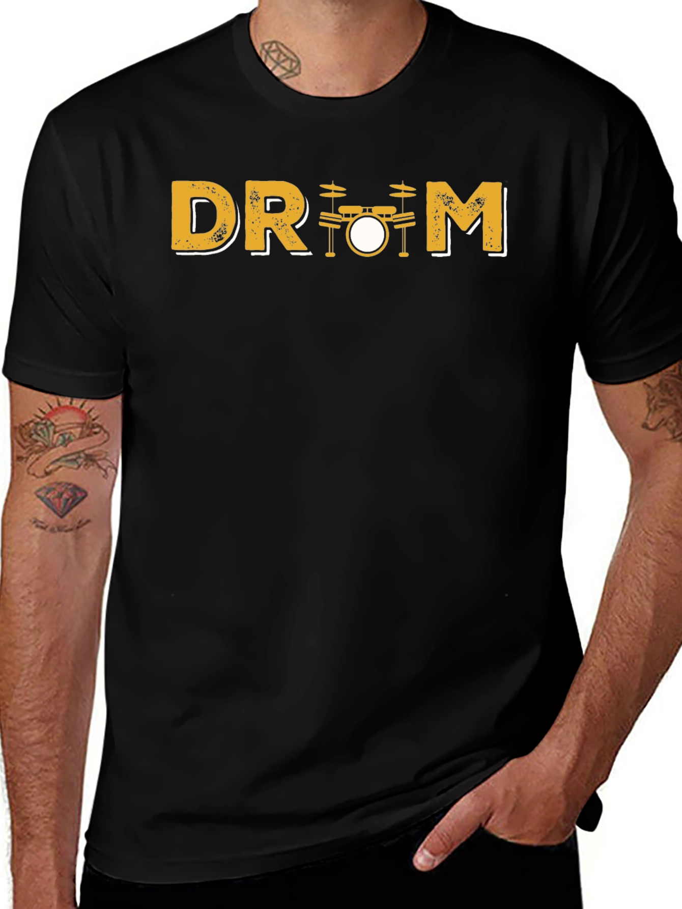 Drum T-Shirt: Musical Instrument Graphic Tee