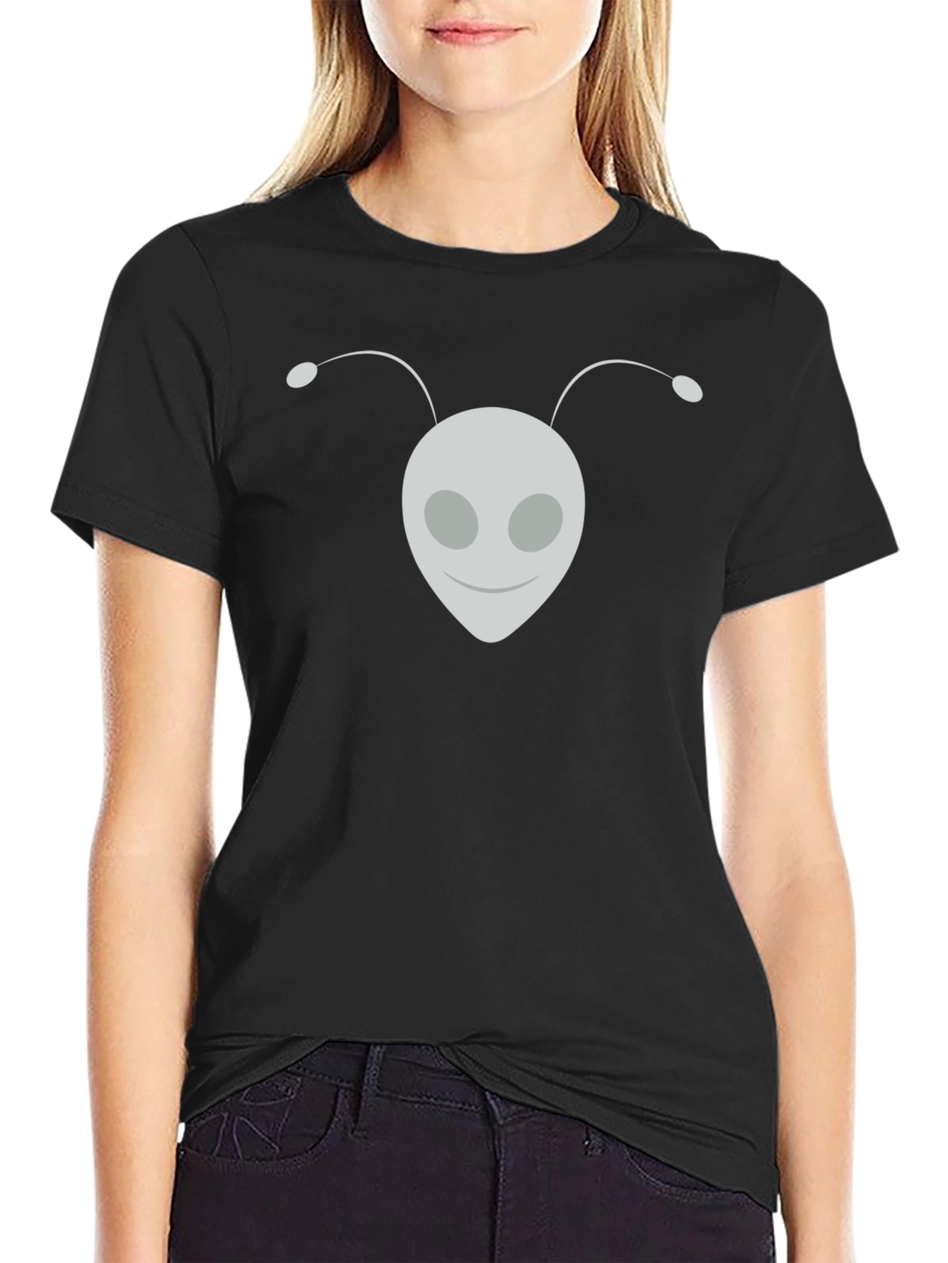 Alien Graphic Tee - Classic Black T-Shirt