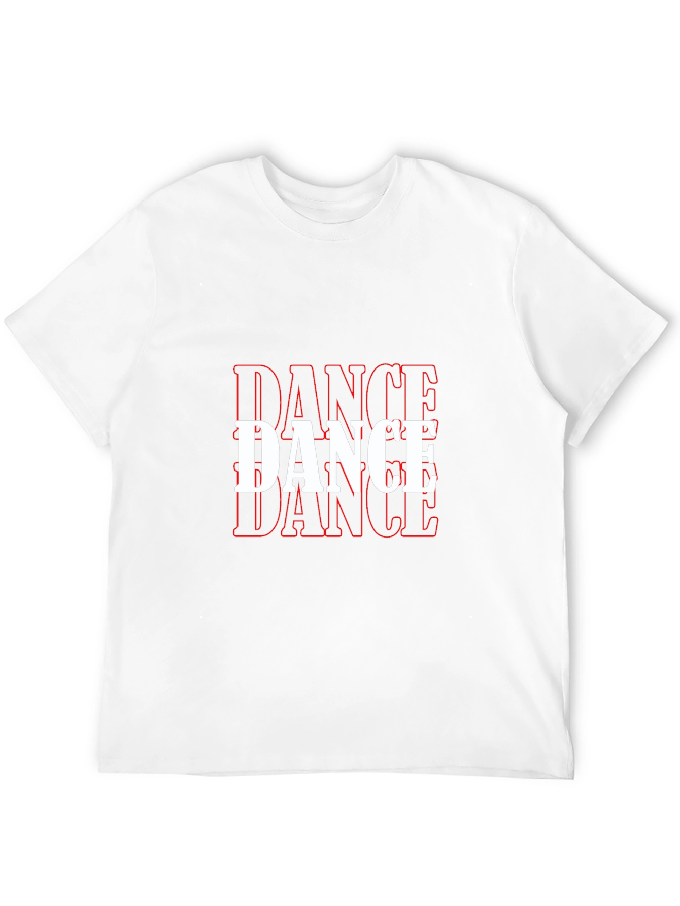 Dance Graphic T-Shirt - Black Cotton Tee