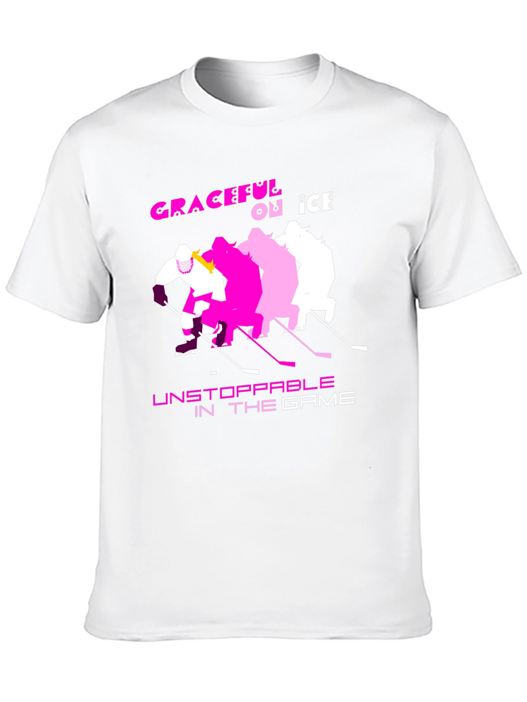 Graceful on Ice Hockey T-Shirt